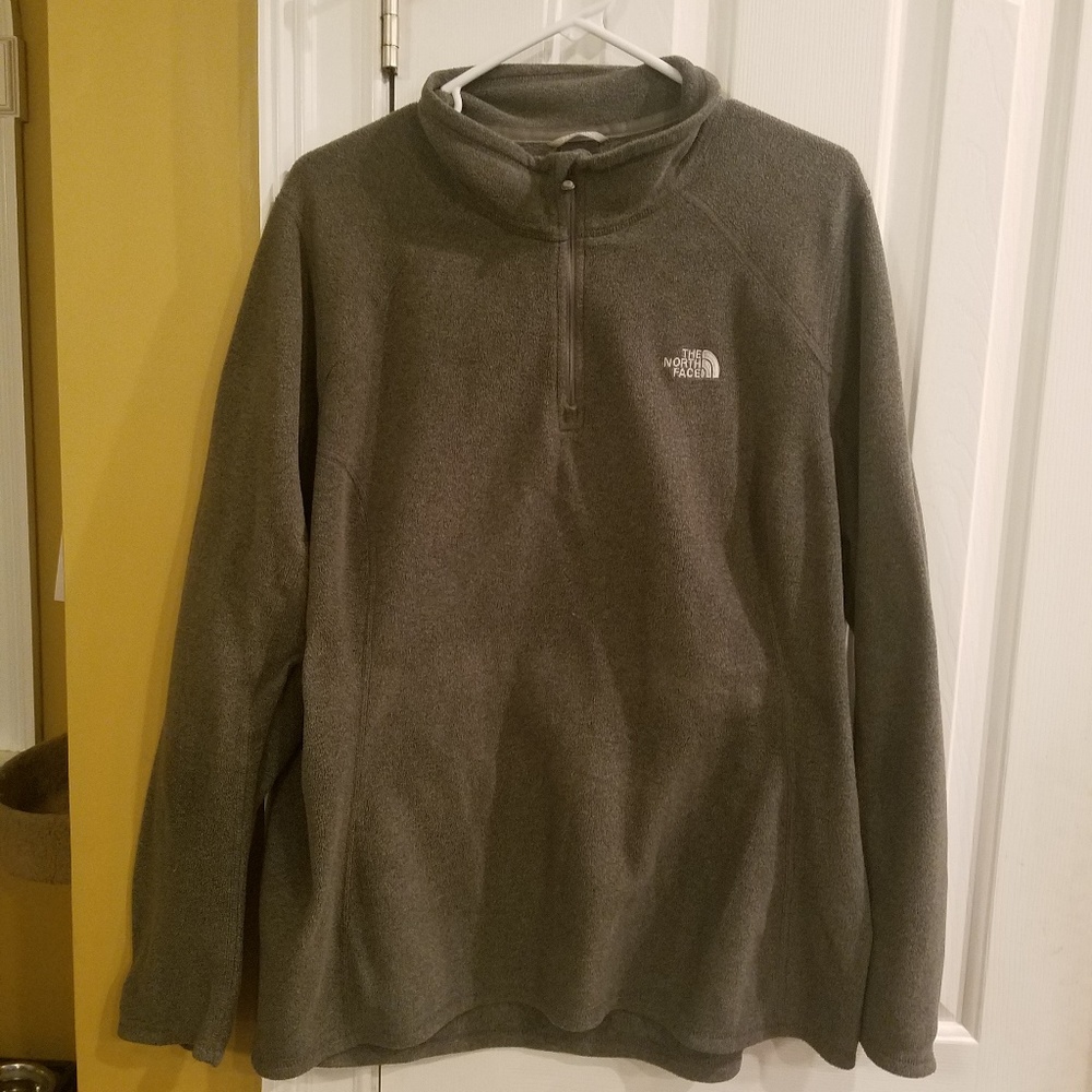 The North Face women's gray pullover